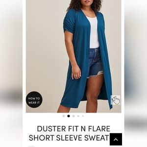 NWT torrid duster cardigan